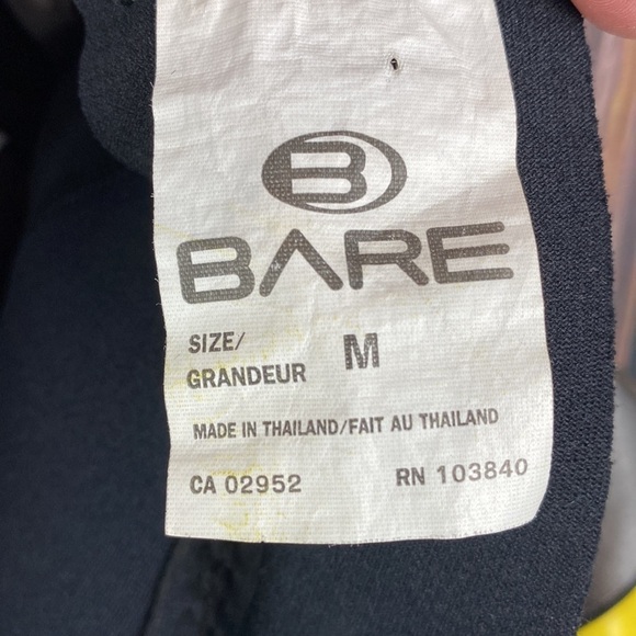 Bare Mens Spring Shorty Wetsuit Size Medium Plazma 2mm - Picture 6 of 6